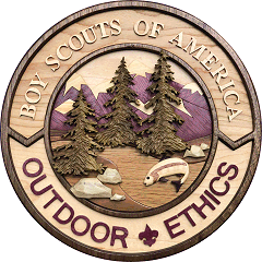OE Emblem in Wood