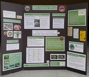 Outdoor Ethics / Leave No Trace Display